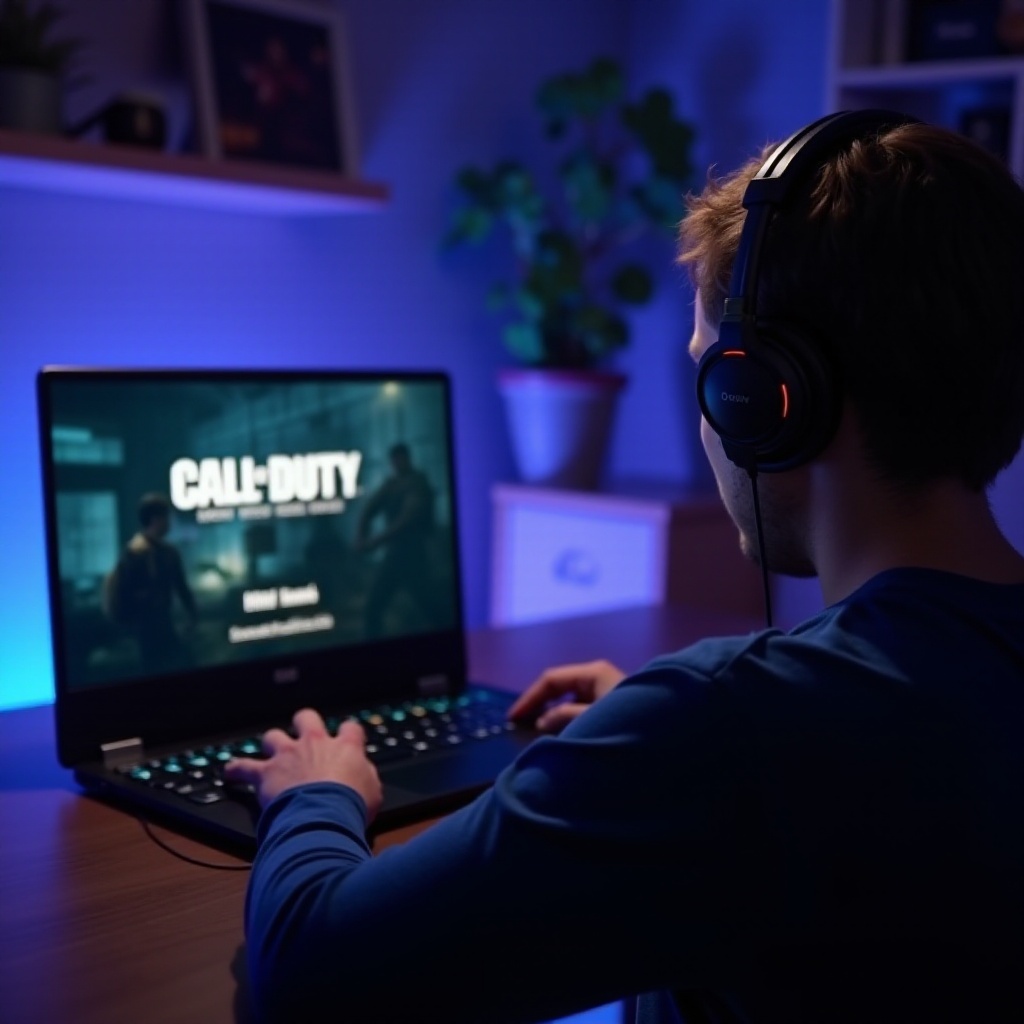 can i play cod on my laptop